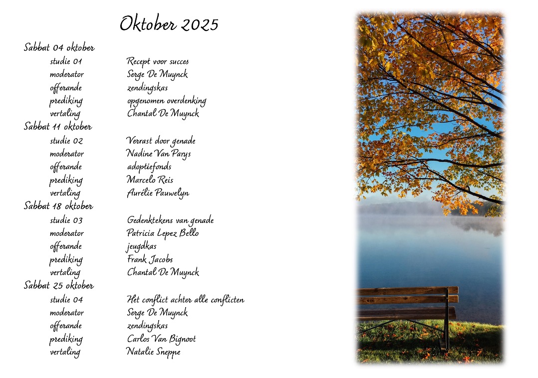 Maandoverzicht oktober 2025