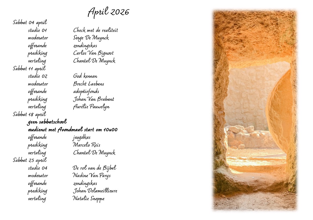 Maandoverzicht april 2026