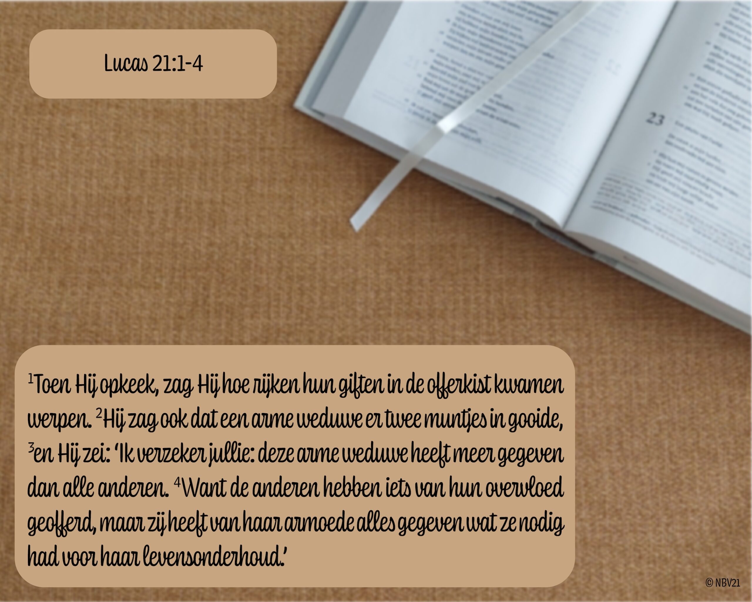 Overdenking van de week