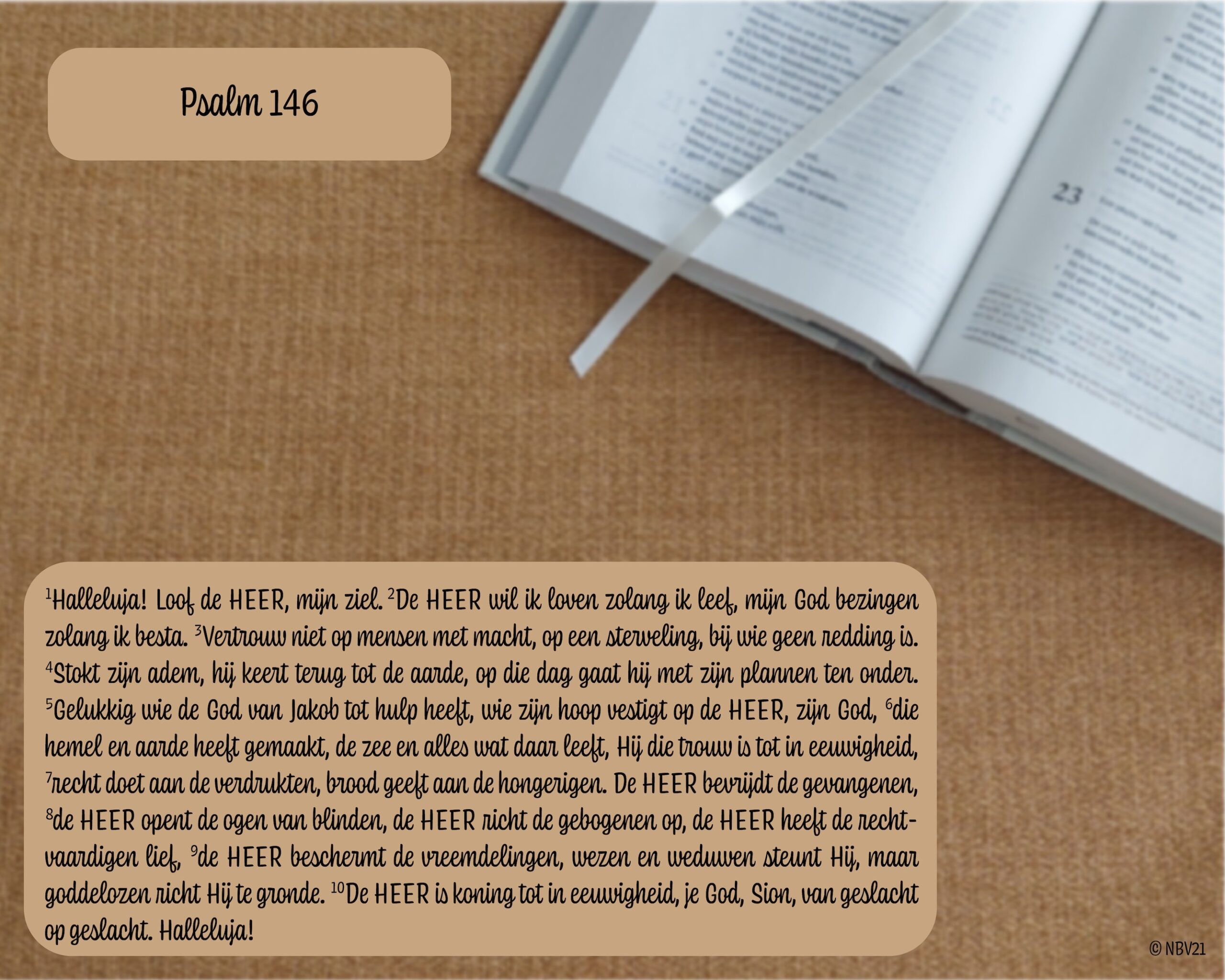 Overdenking van de week